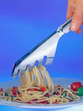 Rosle Stainless Steel Pasta Tongs New